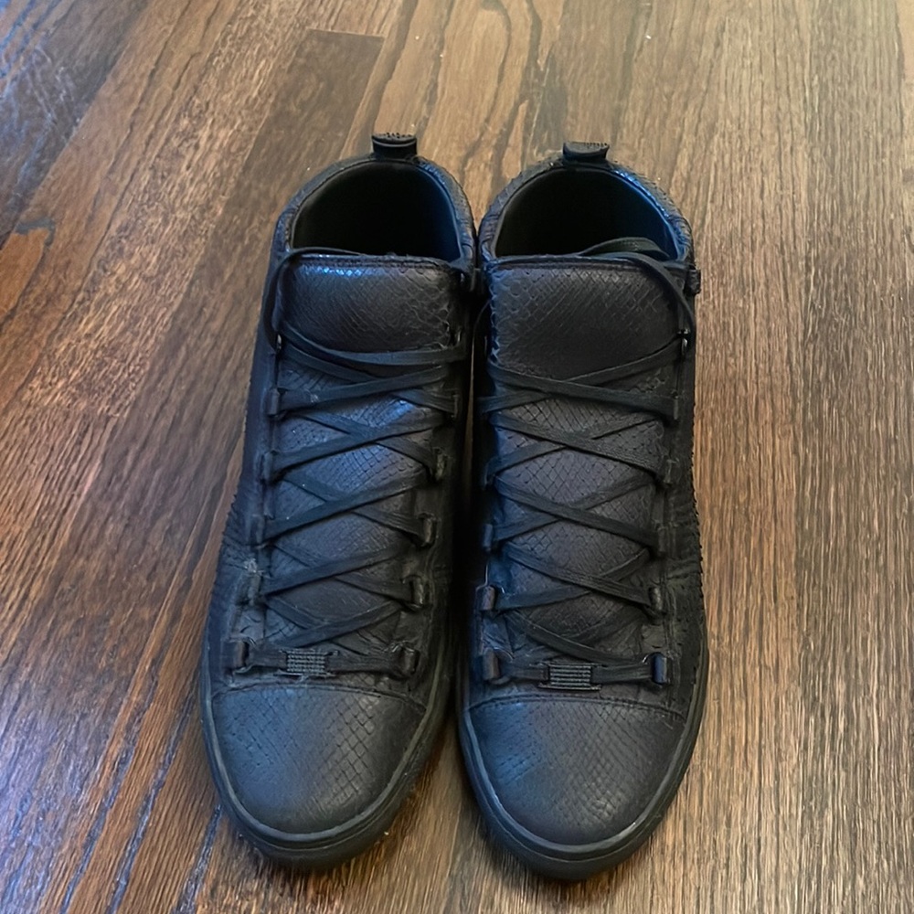 balenciaga snakeskin sneakers